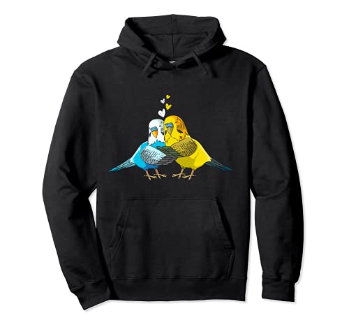 Wellensittich Liebhaber Sittich Welli Mädchen Damen Pullover Hoodie von Lustige Vogel Liebhaber Geschenkideen