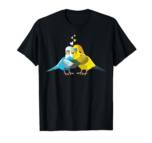 Wellensittich Liebhaber Sittich Welli Mädchen Damen T-Shirt von Lustige Vogel Liebhaber Geschenkideen