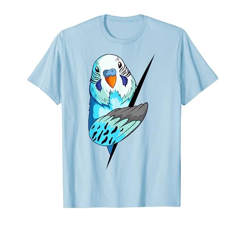 Wellensittich Sittich Welli Damen Kinder T-Shirt von Lustige Vogel Liebhaber Geschenkideen