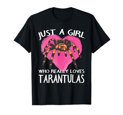 Vogelspinne Spinne Damen Mädchen liebt Vogelspinnen T-Shirt Vogelspinne Spinne Damen Mädchen liebt Vogelspinnen T-Shirt von Lustige Vogelspinne Geschenkideen & Zubehör