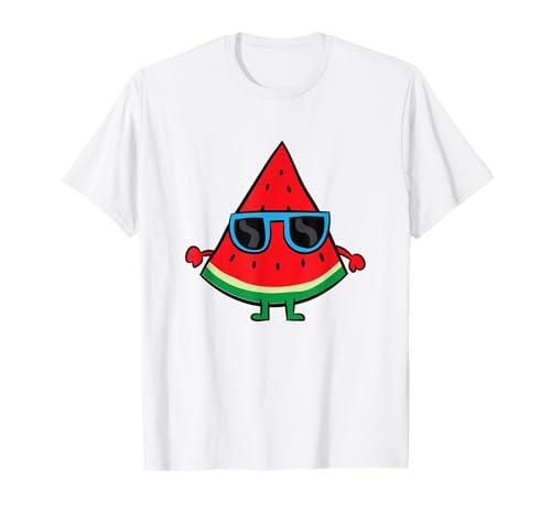 Wassermelonen Sommer Melonen Sonnenbrille für Kinder T-Shirt Wassermelonen Sommer Melonen Sonnenbrille für Kinder T-Shirt von Lustige Wassermelonen Geschenke