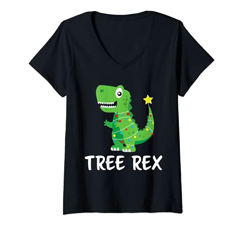 Damen Weihnachtsoutfit Kinder Herren Damen Weihnachten Weihnachts T-Shirt mit V-Ausschnitt Damen Weihnachtsoutfit Kinder Herren Damen Weihnachten Weihnachts T-Shirt mit V-Ausschnitt von Lustige Weihnachts Shirts & Geschenk Co.