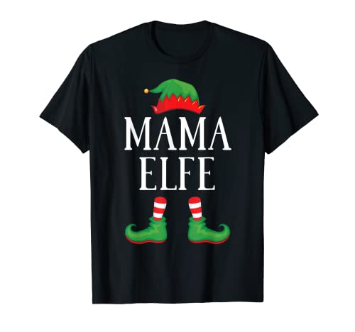 Weihnachtsoutfit Familie Mama Mutter Weihnachten Weihnachts T-Shirt von Lustige Weihnachts Shirts & Geschenk Co.