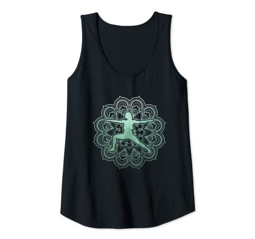 Damen Yogamotiv Chakra Meditations Yoga Tank Top Damen Yogamotiv Chakra Meditations Yoga Tank Top von Lustige Yoga Lehrerin Geschenkideen