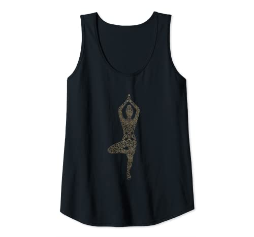 Damen Yogamotiv Chakra Meditations Yoga Tank Top Damen Yogamotiv Chakra Meditations Yoga Tank Top von Lustige Yoga Lehrerin Geschenkideen