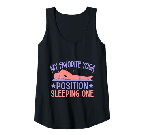 Damen Yoga Favorite Position Sleeping One Lustiges Yoga Tank Top Damen Yoga Favorite Position Sleeping One Lustiges Yoga Tank Top von Lustige Yoga Shirts Für Frauen Meditationszubehör