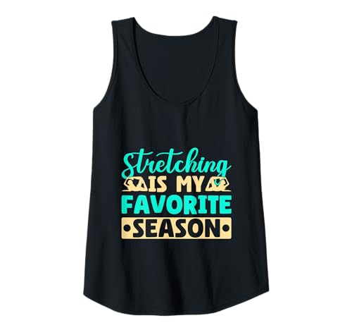 Damen Yoga Stretching is My Favorite Season Lustiges Yoga Tank Top Damen Yoga Stretching is My Favorite Season Lustiges Yoga Tank Top von Lustige Yoga Shirts Für Frauen Meditationszubehör