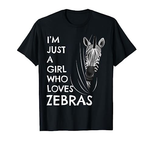 Zebra Outfit Damen Mädchen Tierliebhaber Geschenk Zebra T-Shirt von Lustige Zebra Sachen für Damen, Herren & Kinder