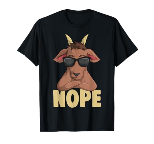 Ziegen Bauernhof Landwirt Kinder Ziege T-Shirt von Lustige Ziegen Geschenke für Bauer & Landwirt