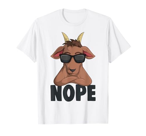 Ziegen Bauernhof Landwirt Kinder Ziege T-Shirt von Lustige Ziegen Geschenke für Bauer & Landwirt