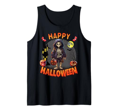 Lustiges Halloween Skelett Kostüm Kinder & Herren gruseliges Tank Top Lustiges Halloween Skelett Kostüm Kinder & Herren gruseliges Tank Top von Lustige Zombie Skelett Verkleidung Jungen & Damen