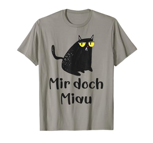 Katze lustig Mir doch egal Miau Lustiges Damen Herren Katzen T-Shirt Katze lustig Mir doch egal Miau Lustiges Damen Herren Katzen T-Shirt von Lustige böse Katze Katzenliebhaber Geschenke
