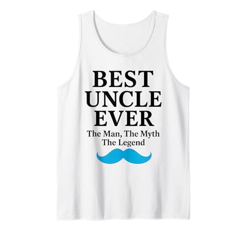 Best Uncle Ever The Man The Myth The Legend Tank Top von Lustige coole Onkel Geschenke für Männer