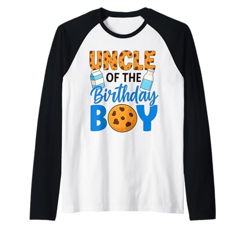 Uncle of The Birthday Boy Raglan von Lustige coole Onkel Geschenke für Männer