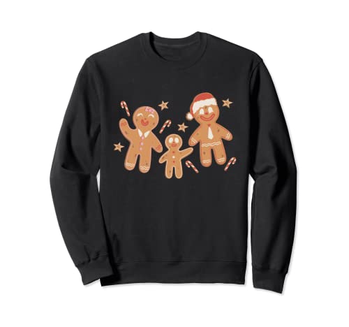 Witzige Lebkuchen Familie Grafik für Herren Damen Kinder Sweatshirt Witzige Lebkuchen Familie Grafik für Herren Damen Kinder Sweatshirt von Lustige dabbing Halloween Christmas Designs