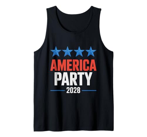 Neue politische Partei Amerika Partei 25 Männer Frauen Tank Top von Lustige neue politische Partei Amerika Partei