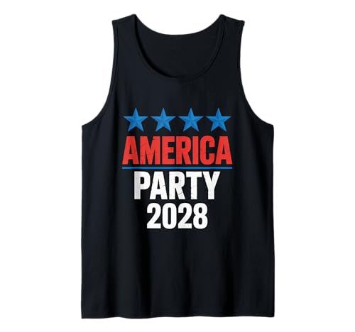 Neue politische Partei Amerika Partei 25 Männer Frauen Tank Top von Lustige neue politische Partei Amerika Partei