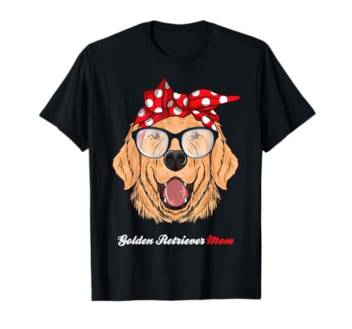 Golden Retriever Mama - Hundebesitzerin süß niedlich Liebe T-Shirt Golden Retriever Mama - Hundebesitzerin süß niedlich Liebe T-Shirt von Lustige-s Hunde Mama Dog Geschenk Mann Frau Kinder