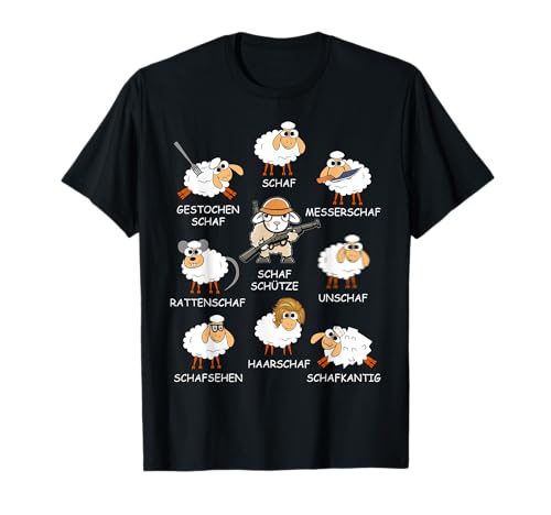 Lustige Schaf unschaf witzige Schafschütze Wortspiel Kinder T-Shirt Lustige Schaf unschaf witzige Schafschütze Wortspiel Kinder T-Shirt von Lustige schaf unschaf co