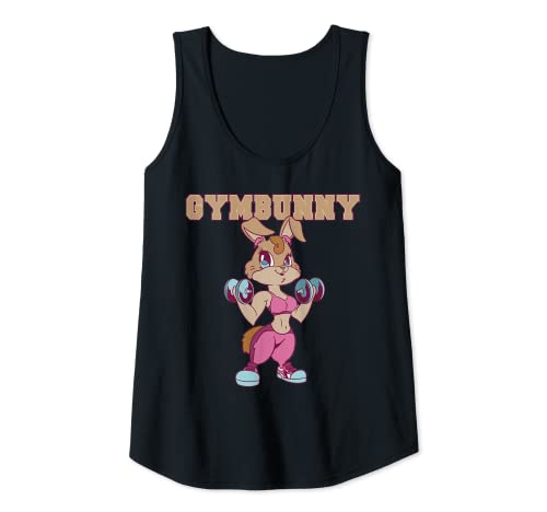 Damen Gymbunny Hübscher Fitness Hase Frau Bunny Gym Workout Tank Top Damen Gymbunny Hübscher Fitness Hase Frau Bunny Gym Workout Tank Top von Lustige süße Tiere & Hobby Shirts
