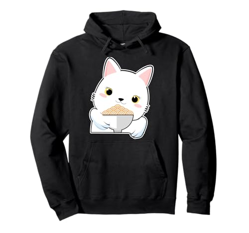 Kawaii Katze Ramen Nudeln Japan Anime Kätzchen Kinder K-Pop Pullover Hoodie Kawaii Katze Ramen Nudeln Japan Anime Kätzchen Kinder K-Pop Pullover Hoodie von Lustige und Süße Kawaii Ramen Katzen Tiere Design
