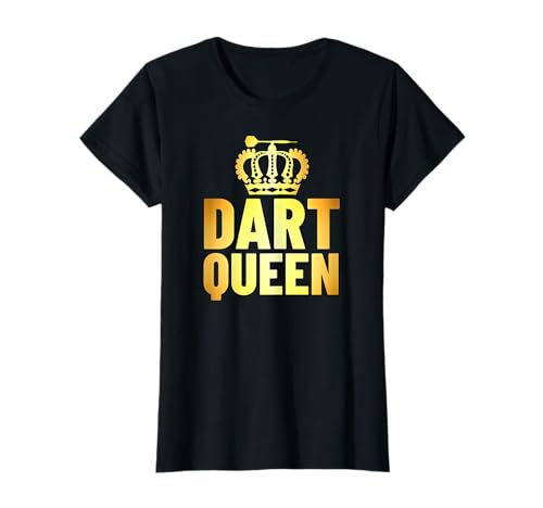 Lustiges Dart Outfit I Krone und Dart Queen Frauen Geschenk T-Shirt Lustiges Dart Outfit I Krone und Dart Queen Frauen Geschenk T-Shirt von Lustige und coole Dart Designs für Frauen