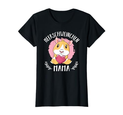 Süßes Meerschweinchen Mama Damen Kinder Motiv Meerschwein T-Shirt Süßes Meerschweinchen Mama Damen Kinder Motiv Meerschwein T-Shirt von Lustige & süße Meerschweinchen-Fan-Artikel Sachen