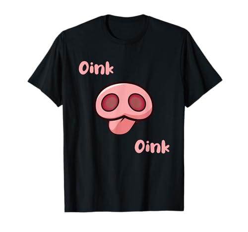 Schwein, Schweinchen, Ferkel Kinder Karneval Kostüm T-Shirt Schwein, Schweinchen, Ferkel Kinder Karneval Kostüm T-Shirt von Lustige und süße Tier Schnauzen - ShirtDealer