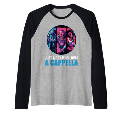 Herren Singen A-Cappella Hobby lustiges A-Cappella Raglan Herren Singen A-Cappella Hobby lustiges A-Cappella Raglan von Lustiger A-cappella singen Spruch Shop