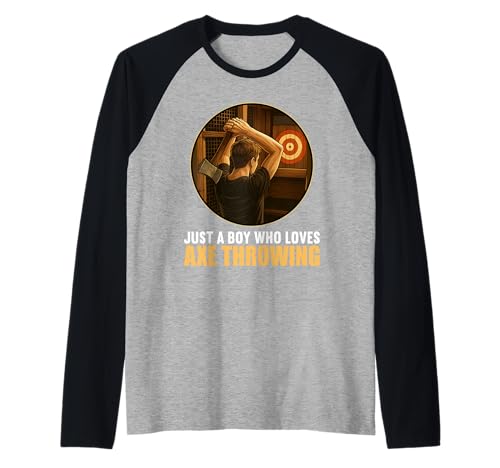 Herren Axtwerfen Hobby lustiges Axtwerfen Raglan Herren Axtwerfen Hobby lustiges Axtwerfen Raglan von Lustiger Axtwerfen Spruch Shop