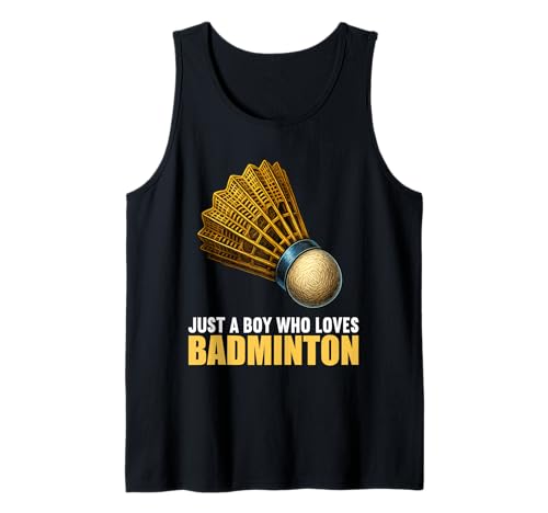 Herren Badminton Hobby lustiges Badminton Tank Top von Lustiger Badminton Spruch Shop