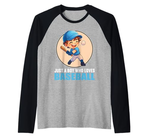 Herren Baseball Hobby lustiges Baseball Raglan von Lustiger Baseball Spruch Shop