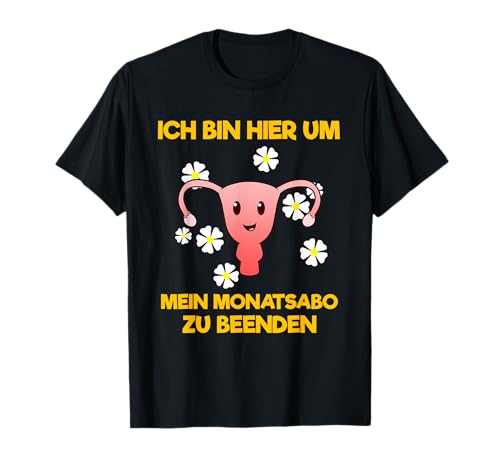 Gebärmutter Uterus Spruch Lustig Frauen Monatblutung Periode T-Shirt Gebärmutter Uterus Spruch Lustig Frauen Monatblutung Periode T-Shirt von Lustiger Frauen Periode Erdbeerwoche Spruch