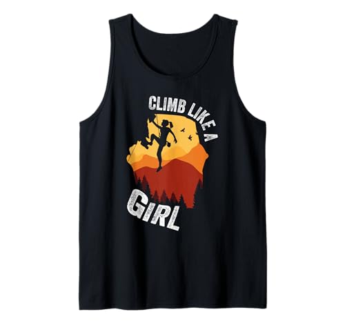 Vintage Kletterabenteuer Kletterer wie EIN Mädchen Klettern Tank Top Vintage Kletterabenteuer Kletterer wie EIN Mädchen Klettern Tank Top von Lustiger Kletterliebhaber für Frauen