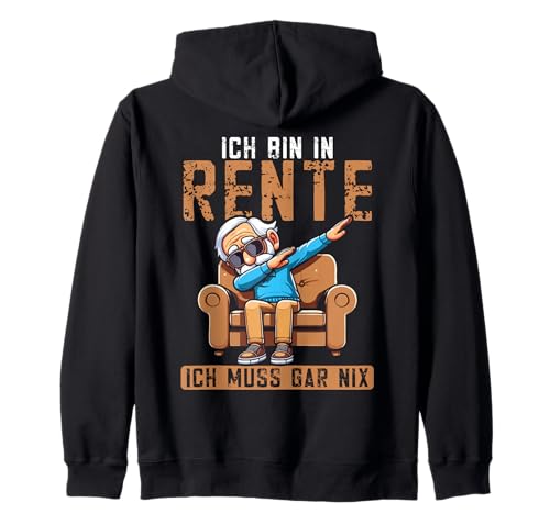 Ich Bin In Rente Ich Muss Gar Nix Witziges Opa Papa Herren Kapuzenjacke Ich Bin In Rente Ich Muss Gar Nix Witziges Opa Papa Herren Kapuzenjacke von Lustiger Ruhestand Rentner Spruch Humor Boomer