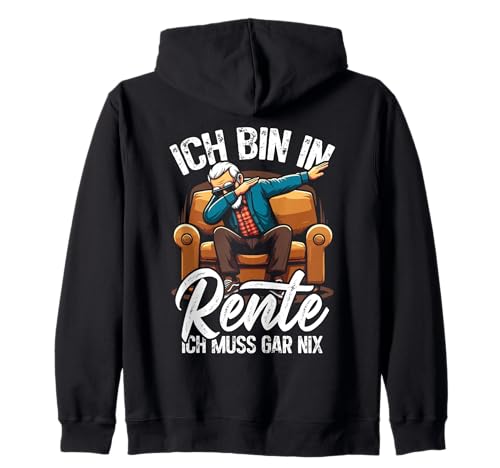 Ich Bin In Rente Ich Muss Gar Nix Witziges Opa Papa Herren Kapuzenjacke Ich Bin In Rente Ich Muss Gar Nix Witziges Opa Papa Herren Kapuzenjacke von Lustiger Ruhestand Rentner Spruch Humor Boomer