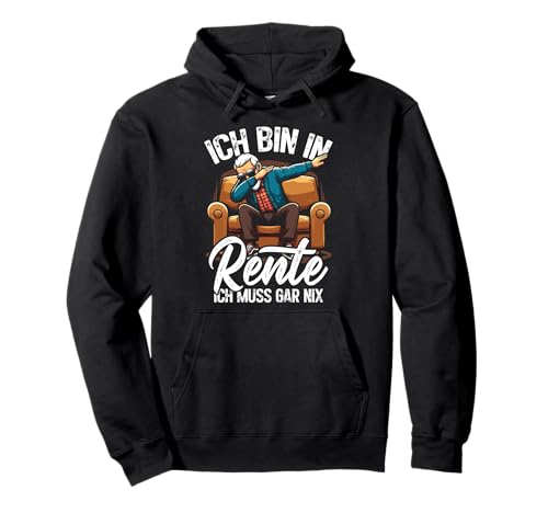 Ich Bin In Rente Ich Muss Gar Nix Witziges Opa Papa Herren Pullover Hoodie Ich Bin In Rente Ich Muss Gar Nix Witziges Opa Papa Herren Pullover Hoodie von Lustiger Ruhestand Rentner Spruch Humor Boomer