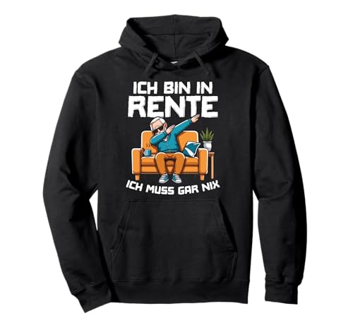 Ich Bin In Rente Ich Muss Gar Nix Witziges Opa Papa Herren Pullover Hoodie Ich Bin In Rente Ich Muss Gar Nix Witziges Opa Papa Herren Pullover Hoodie von Lustiger Ruhestand Rentner Spruch Humor Boomer