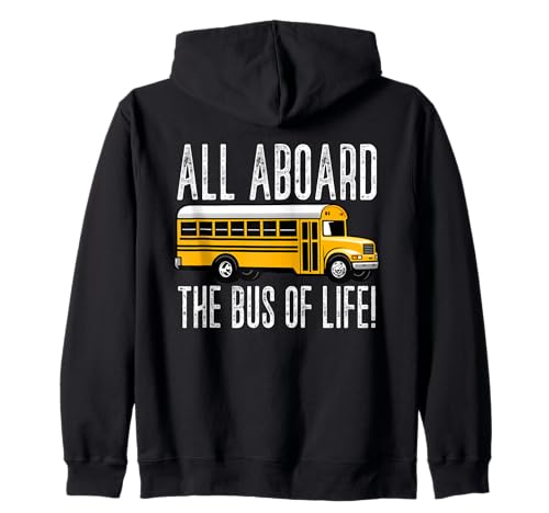 Schulbusfahrer Humor Lustiger Busfahrer Frauen Männer Kapuzenjacke von Lustiger Sarkasmus Schulbus Busfahrer Humor