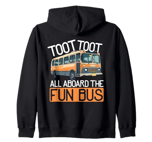 Schulbusfahrer Humor Lustiger Busfahrer Frauen Männer Kapuzenjacke von Lustiger Sarkasmus Schulbus Busfahrer Humor