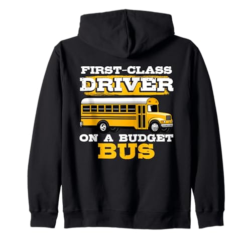 Schulbusfahrer Humor Lustiger Busfahrer Frauen Männer Kapuzenjacke von Lustiger Sarkasmus Schulbus Busfahrer Humor