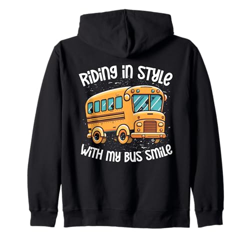 Schulbusfahrer Humor Lustiger Busfahrer Frauen Männer Kapuzenjacke von Lustiger Sarkasmus Schulbus Busfahrer Humor