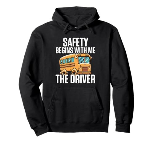 Schulbusfahrer Humor Lustiger Busfahrer Frauen Männer Pullover Hoodie von Lustiger Sarkasmus Schulbus Busfahrer Humor