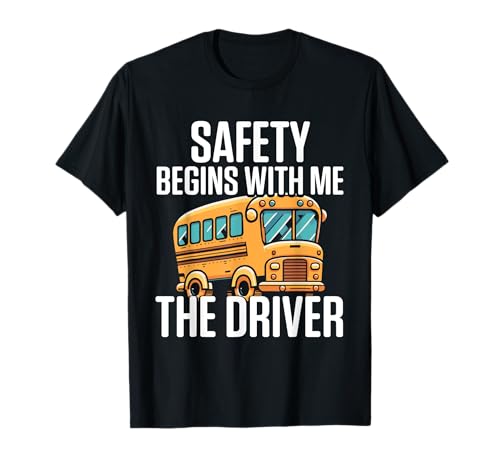 Schulbusfahrer Humor Lustiger Busfahrer Frauen Männer T-Shirt Schulbusfahrer Humor Lustiger Busfahrer Frauen Männer T-Shirt von Lustiger Sarkasmus Schulbus Busfahrer Humor