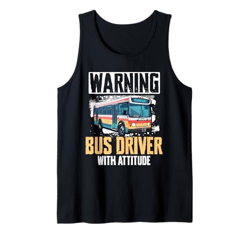 Schulbusfahrer Humor Lustiger Busfahrer Frauen Männer Tank Top Schulbusfahrer Humor Lustiger Busfahrer Frauen Männer Tank Top von Lustiger Sarkasmus Schulbus Busfahrer Humor