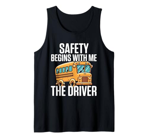 Schulbusfahrer Humor Lustiger Busfahrer Frauen Männer Tank Top Schulbusfahrer Humor Lustiger Busfahrer Frauen Männer Tank Top von Lustiger Sarkasmus Schulbus Busfahrer Humor