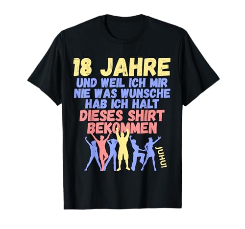 18. Geburtstag Junge Mädchen 18 Jahre 2007 Lustig Geschenke T-Shirt 18. Geburtstag Junge Mädchen 18 Jahre 2007 Lustig Geschenke T-Shirt von Lustiger Spruch 18 Jahre 2007 Erwachsen Werden