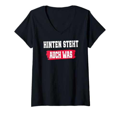 Damen Arbeiten Witziger Lustiger Spruch Sprüche Spaß Teddybär Fun T-Shirt mit V-Ausschnitt von Lustiger Spruch Fun | Geschenk Herren & Damen