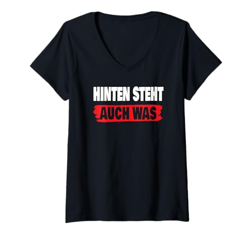 Damen Arbeiten Witziger Lustiger Spruch Sprüche Spaß witzig Fun T-Shirt mit V-Ausschnitt von Lustiger Spruch Fun | Geschenk Herren & Damen