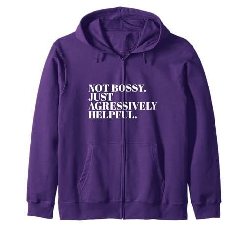 Not Bossy Just Aggressively Helpful Mama Sarkastischer Humor Kapuzenjacke Not Bossy Just Aggressively Helpful Mama Sarkastischer Humor Kapuzenjacke von Lustiger Spruch Geschenke Frauen Mutter Muttertag